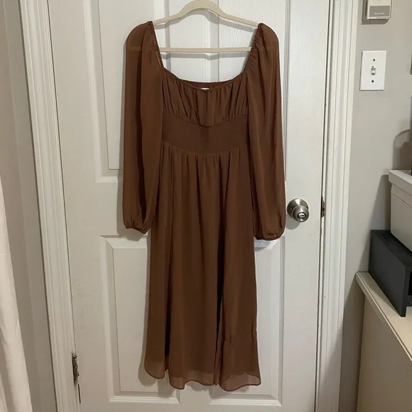 Brown Wilfred Bella Dress - Picture 2 of 6